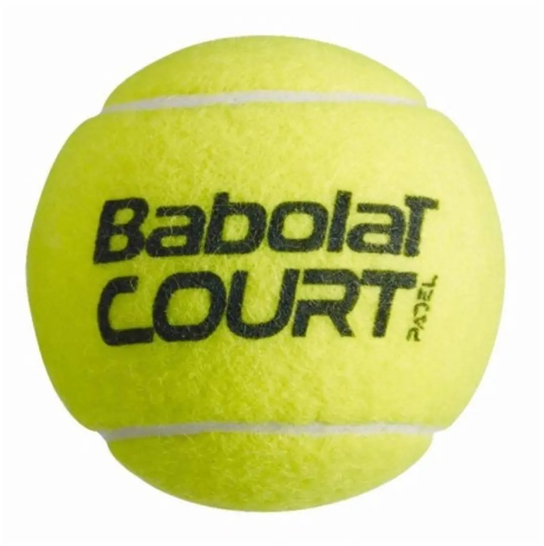 Babolat Court X3 Padelballen - 3 Stuks - Geel - afbeelding 2 van 6