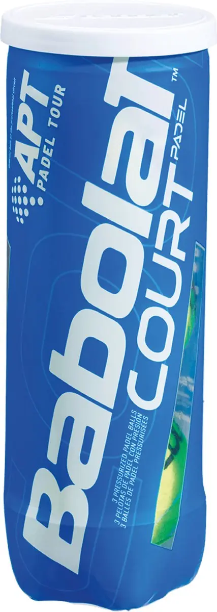 Babolat Court X3 Padelballen - 3 Stuks - Geel - afbeelding 5 van 6
