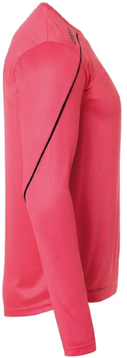 Uhlsport Stream 22 Voetbalshirt Lange Mouw Heren - Roze/Zwart S