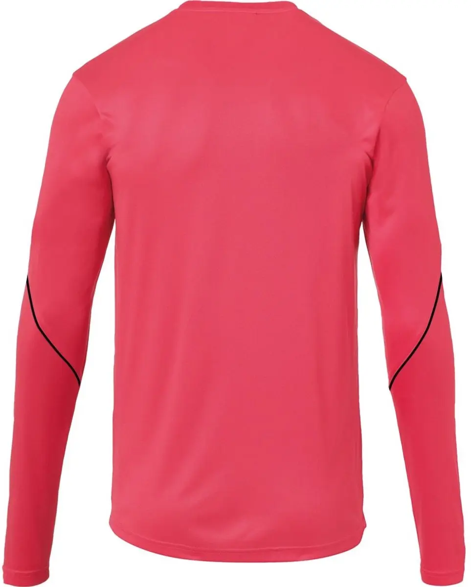 Uhlsport Stream 22 Voetbalshirt Lange Mouw Heren - Roze/Zwart S