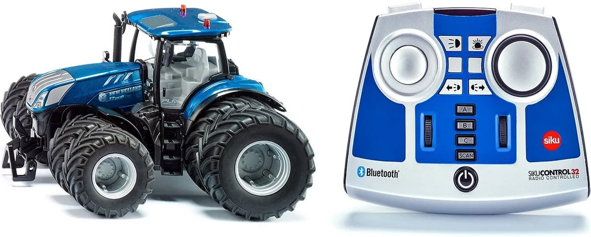 SIKU 6739 New Holland T7.315 Tractor - Blauw - 1:32