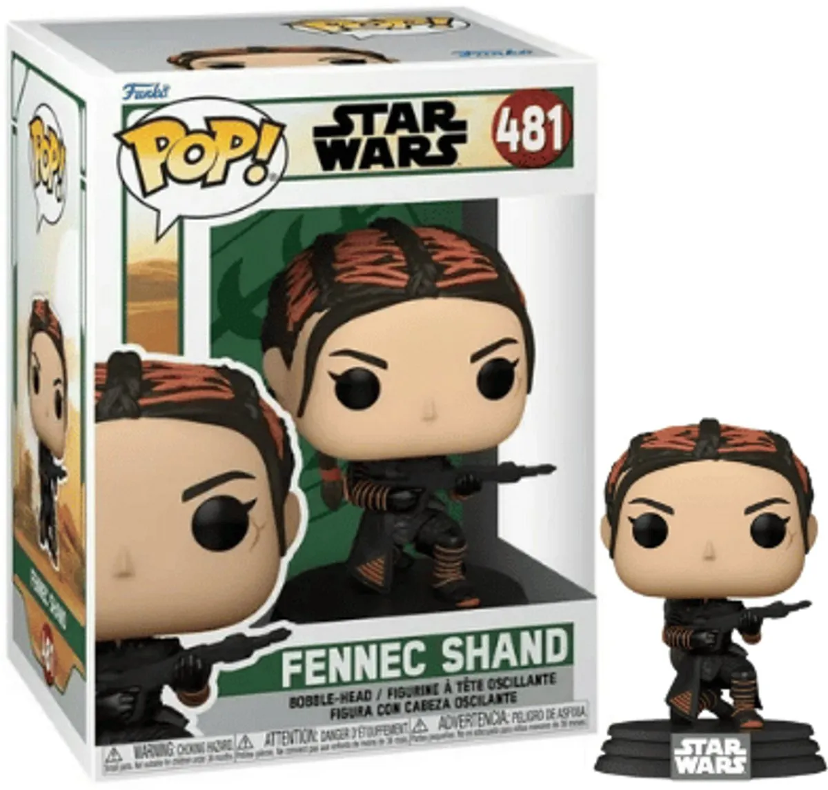 Funko Pop! Star Wars Fennec Shand 60237 - Multicolor