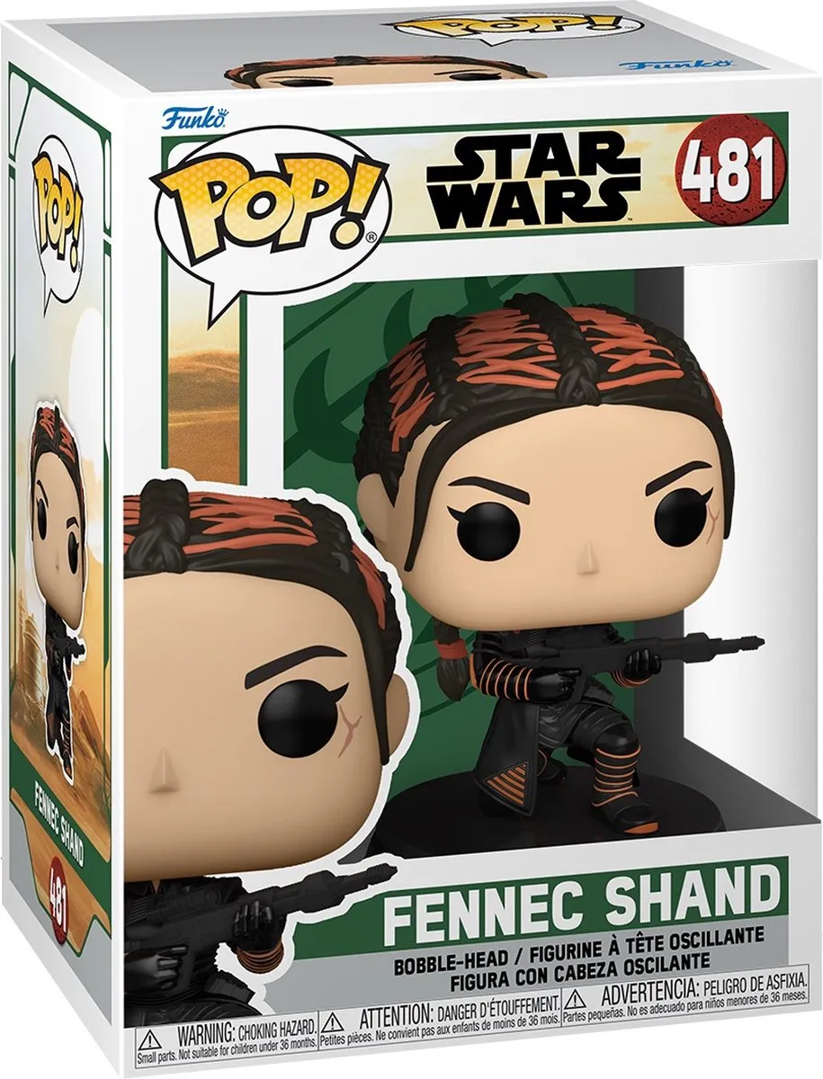 Funko Pop! Star Wars Fennec Shand 60237 - Multicolor