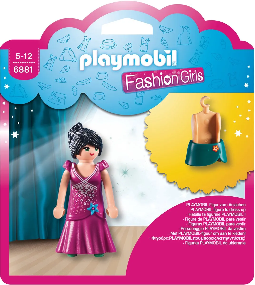 Playmobil Fashion Girl Party 6881 - Paars - afbeelding 3 van 6