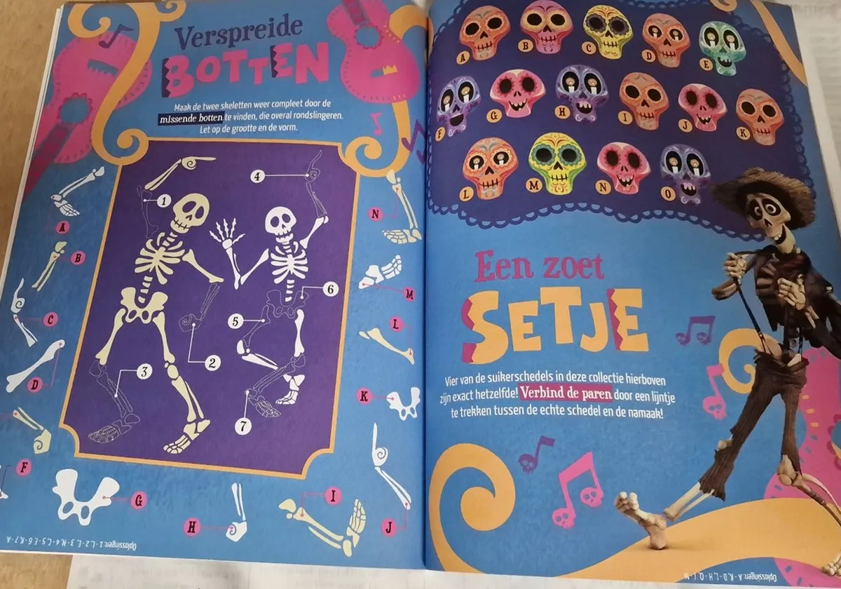 Disney Cars Finding Nemo Inside Out Ratatouille Doeboek - 50 Pagina's