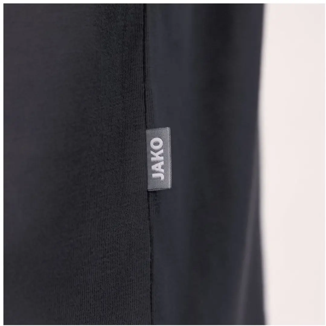 JAKO Organic T-Shirt Lange Mouwen M - Antraciet