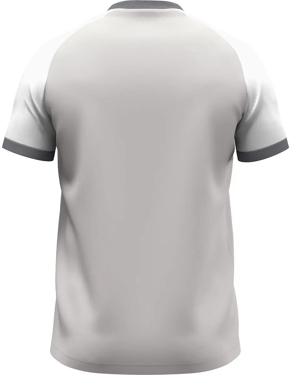 JAKO Dynamic T-Shirt Kinderen 140 - Lichtgrijs/Wit/Grijs