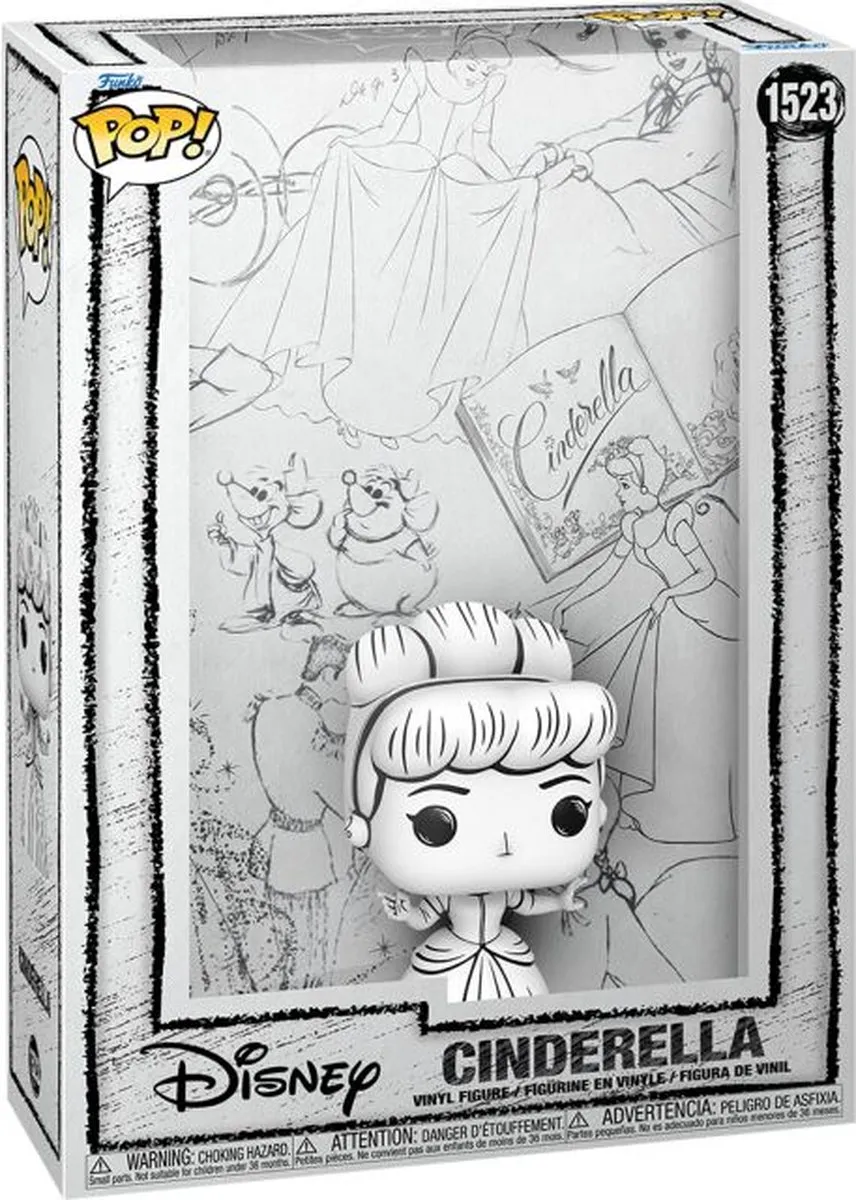 Funko Pop! Cinderella Sketched 1523 - Multicolor
