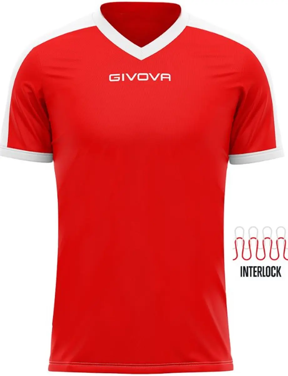 Givova Revolution Sportshirt - XXS - Rood