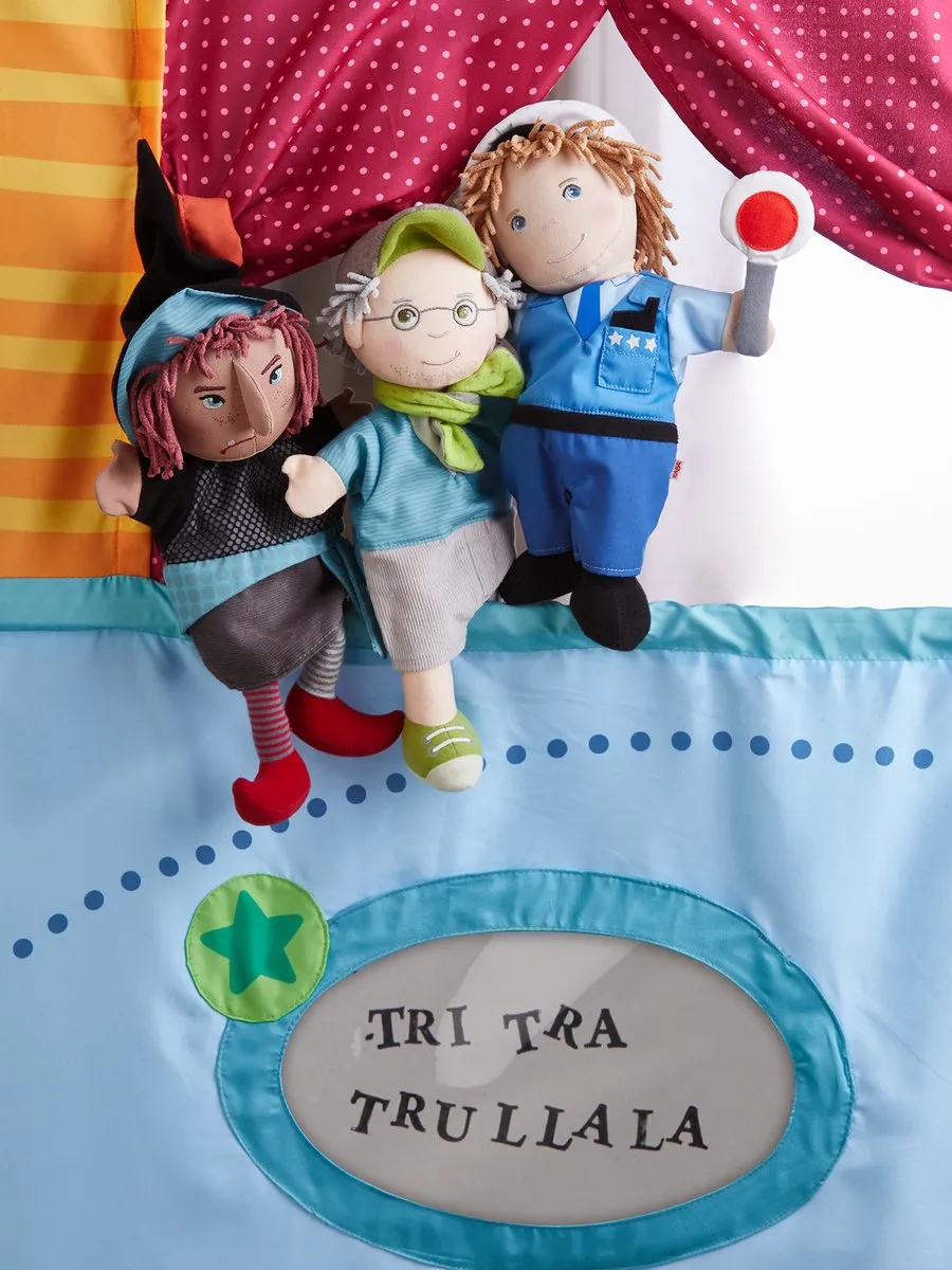 Haba Handpop Politie - Meerdere kleuren