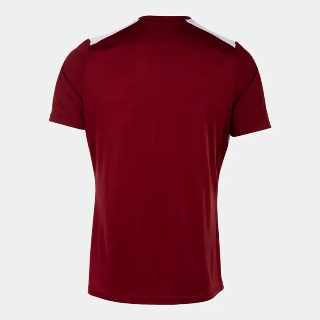 Joma Championship Sport-T-shirt 3XL - Bordeaux/wit