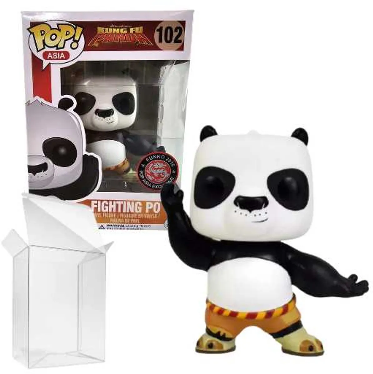 Funko Pop! Asia Kung Fu Panda Fighting Po #102