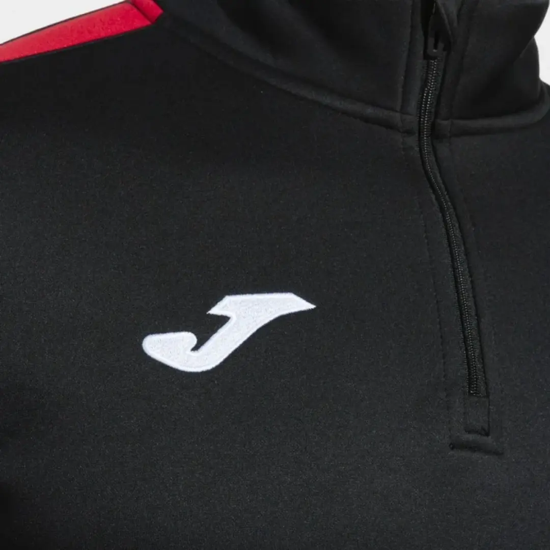 Joma Olimpiada Sweatshirt M - Zwart/Rood