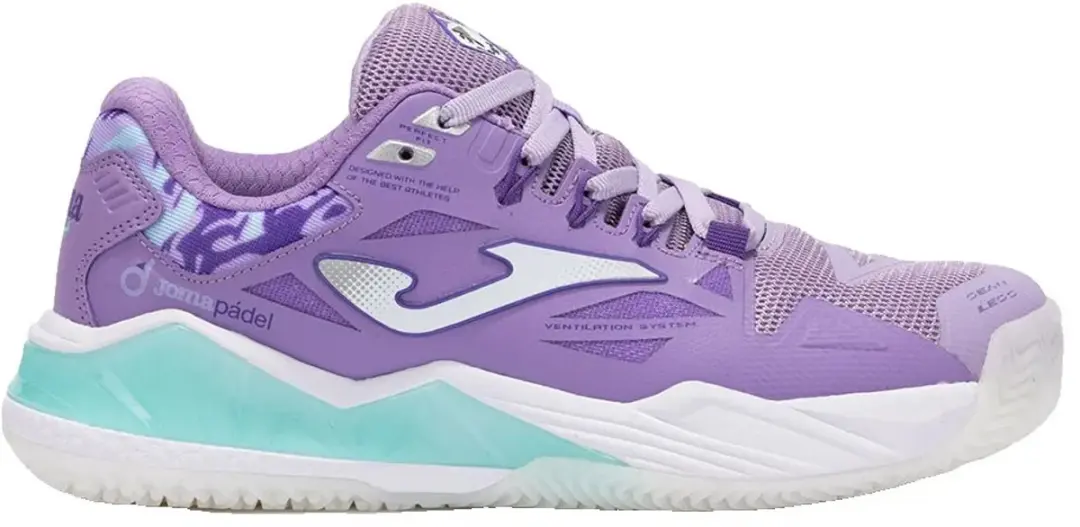 Joma Spin Padelschoenen Paars EU 37 Vrouw