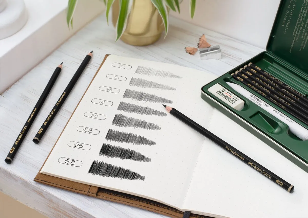 Faber-Castell Pitt Mat Grafietpotlood 8B - FC-115208