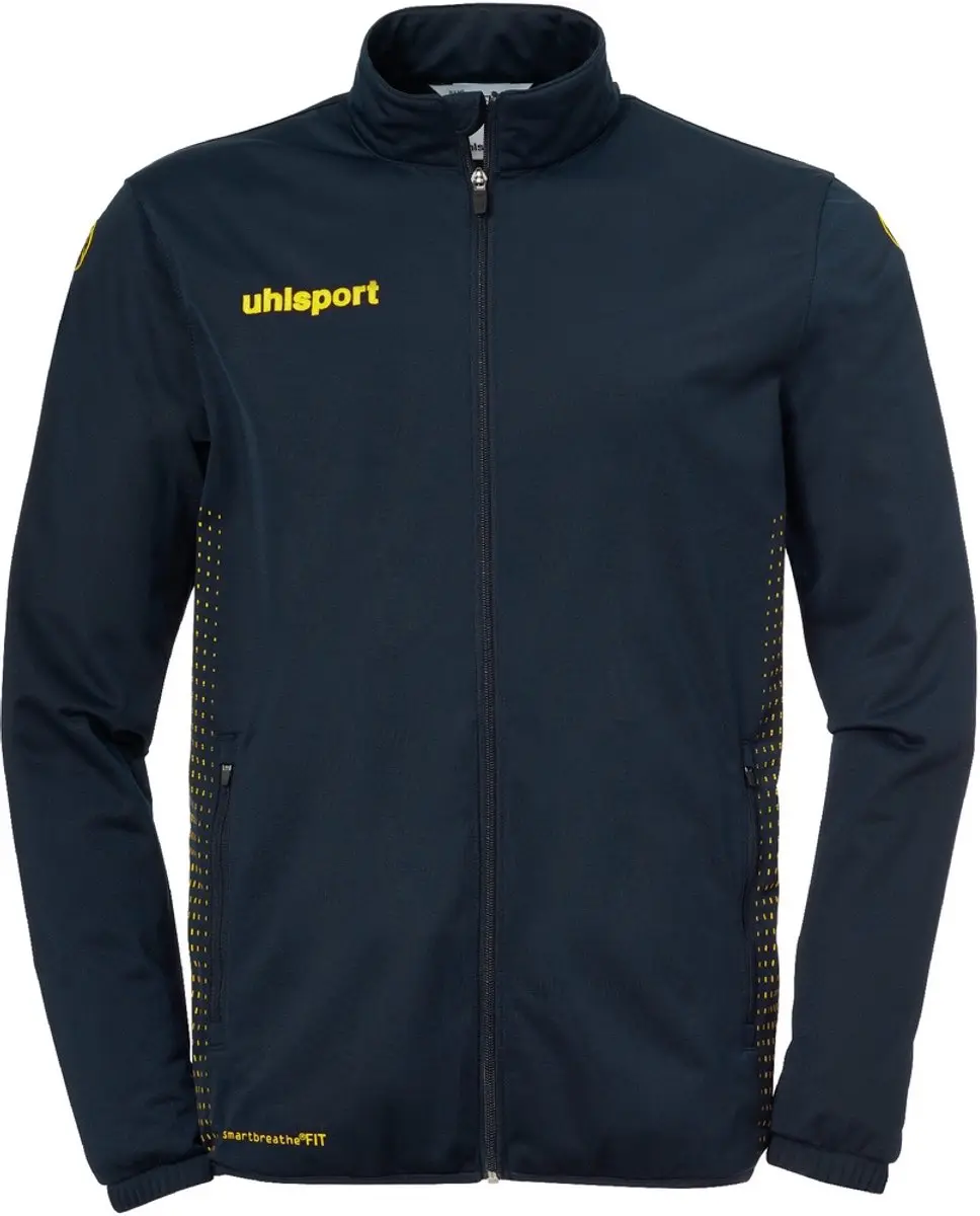 Uhlsport Score Trainingsjas Kind Marine-Fluor Geel Maat 128