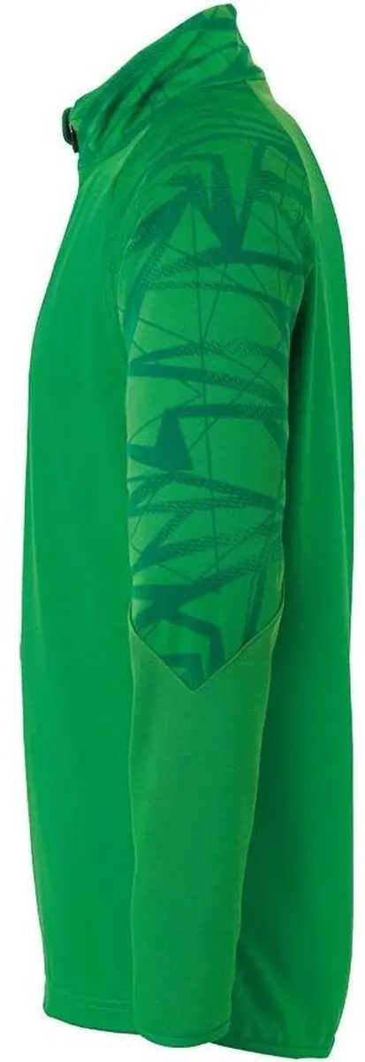 Uhlsport Goal 25 1/4 Zip Trainingsjack - XXXL - Schwarz/Limonengelb - afbeelding 5 van 6