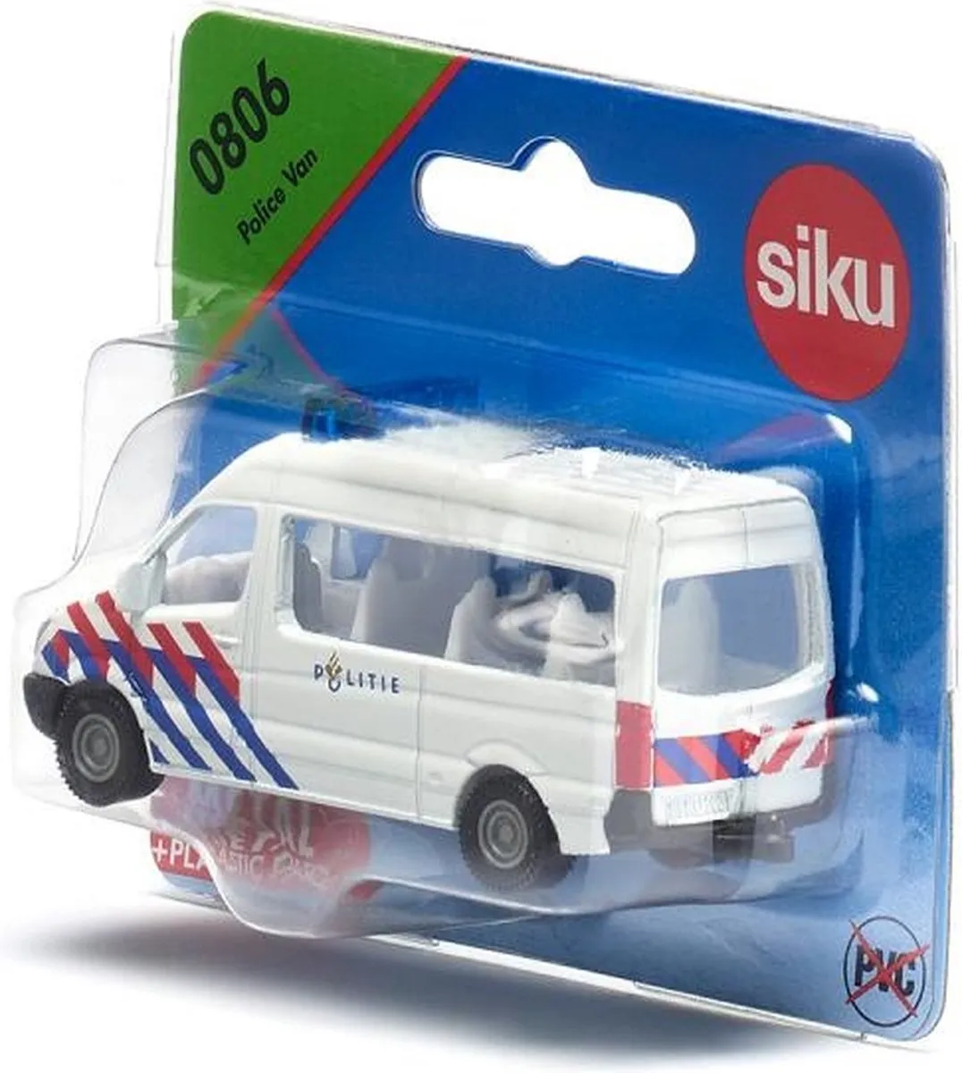 SIKU Mercedes Benz Sprinter Politie 8,2cm - Wit