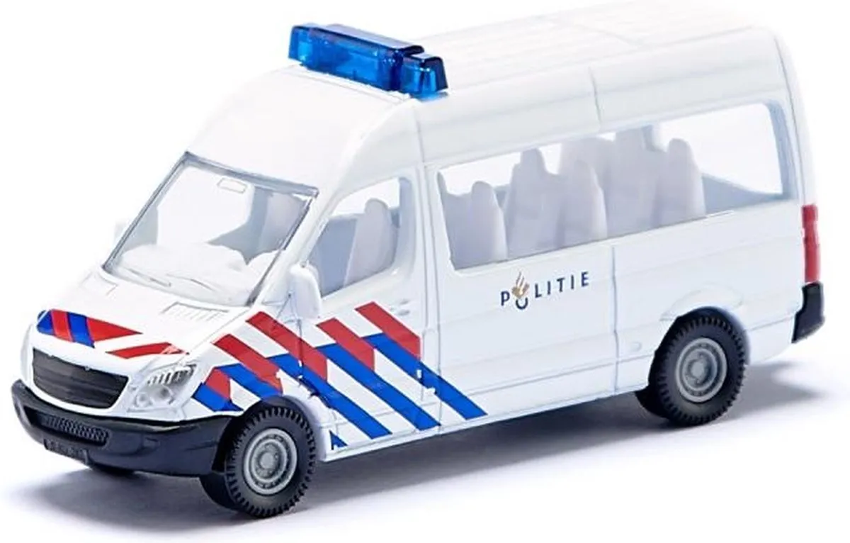 SIKU Mercedes Benz Sprinter Politie 8,2cm - Wit
