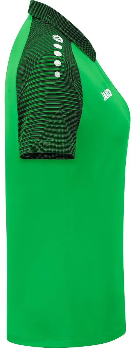 Jako Performance Dames Polo - Zwart/Zachtgroen M38