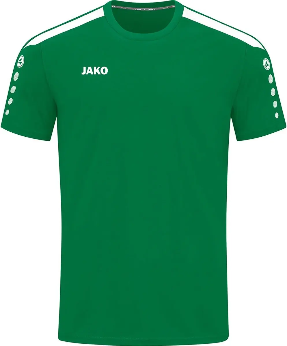 JAKO Power T-Shirt Dames Sportgroen - Maat 34 - afbeelding 6 van 6