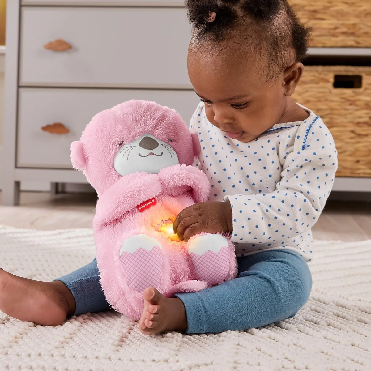Fisher-Price Bedtijd Otter Roze - afbeelding 6 van 6