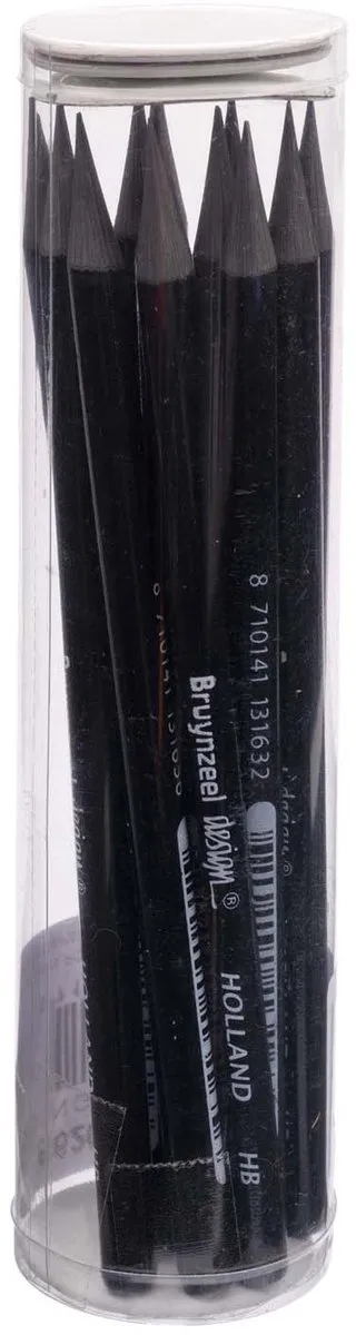 Bruynzeel Design Grafietstiften HB - 12 Stuks