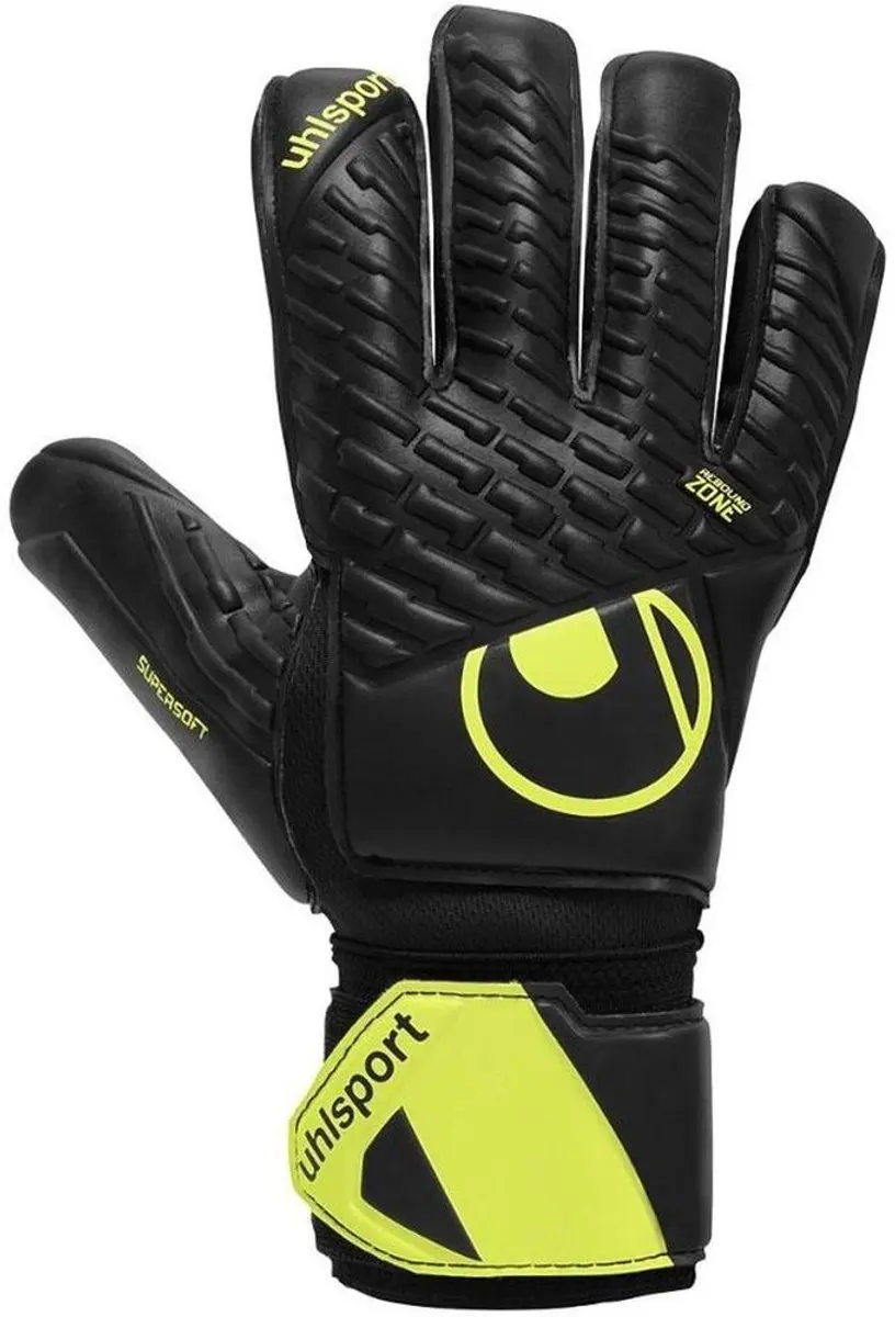 Uhlsport Fm Supersoft Hn Flex Frame Keepershandschoenen Zwart 5.5