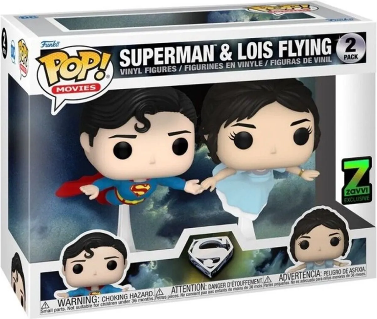 Funko Pop! Superman & Lois Flying 2-Pack