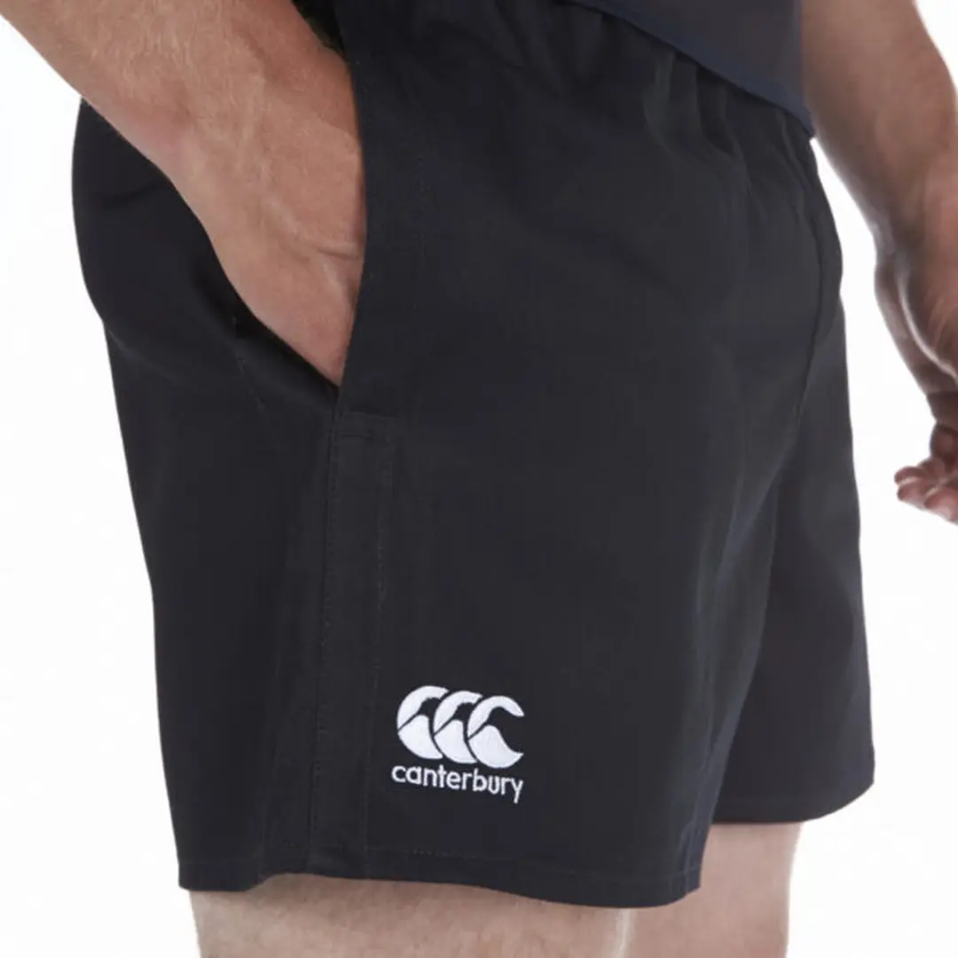 Canterbury Advantage Short - Rugbyshort - Senior - Zwart - Maat XS