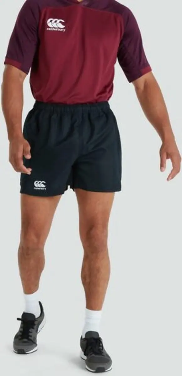 Canterbury Advantage Short - Rugbyshort - Senior - Zwart - Maat XS