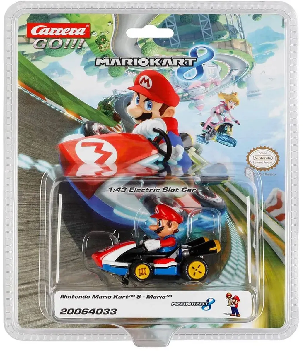 Carrera Go!!! Mario Kart 8 Mario Auto - CAR20064033 - Multi