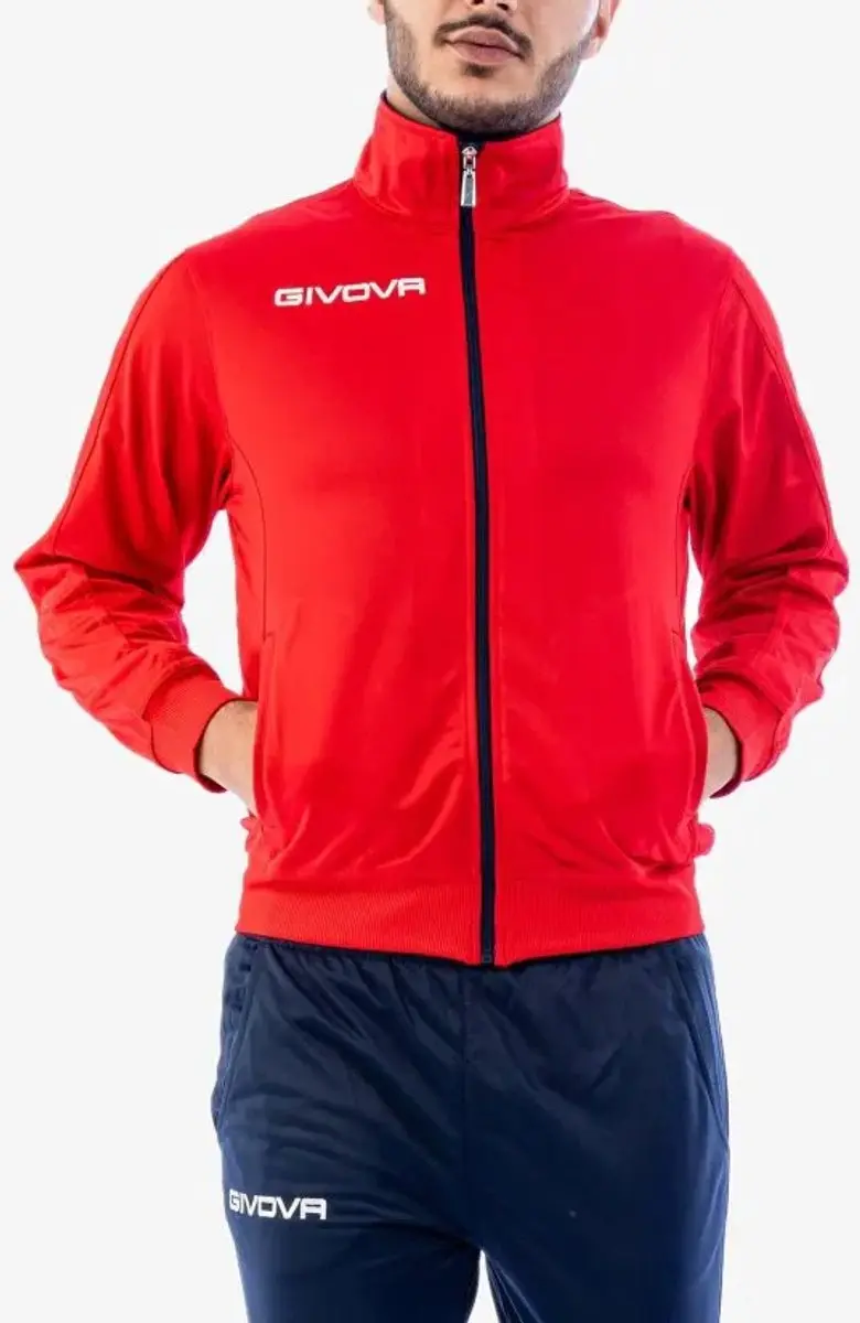 Givova Tuta Torino Sportpak - Rood - XS