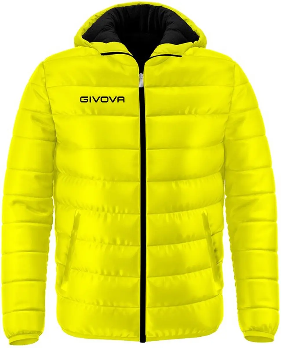 Givova Olanda Jas - Fluor Yellow/Black S - afbeelding 2 van 4