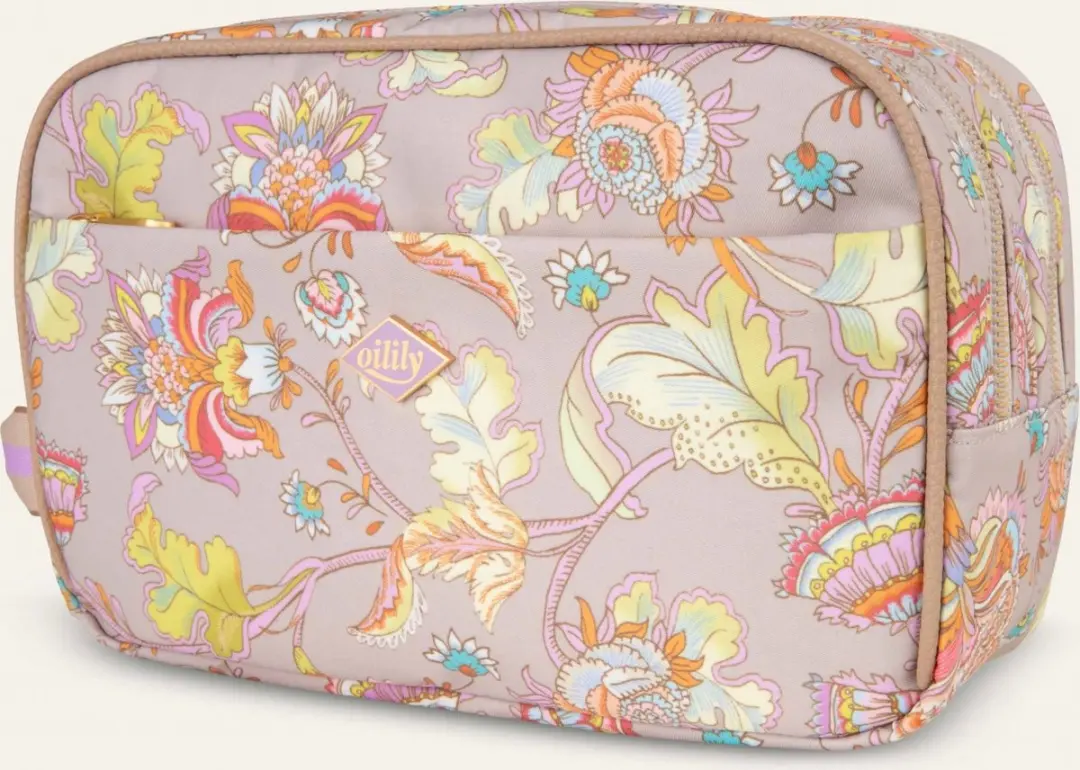 Oilily Chloe Pocket Toilettas - Beige - 4.9L