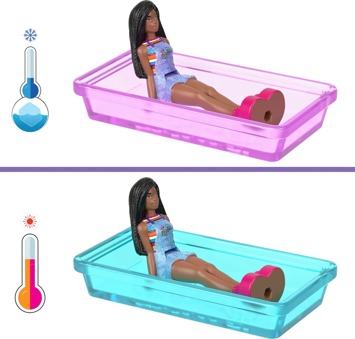 Barbie Mini BarbieLand Camper HYF39 - Camper met pop