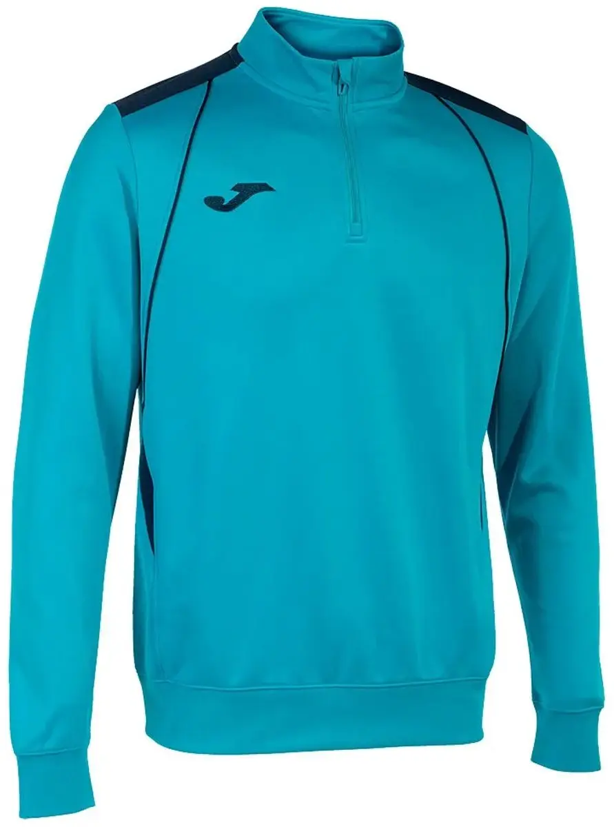 Joma Championship VII Half-Zip Sweatshirt - Fluor Turquoise/Navy