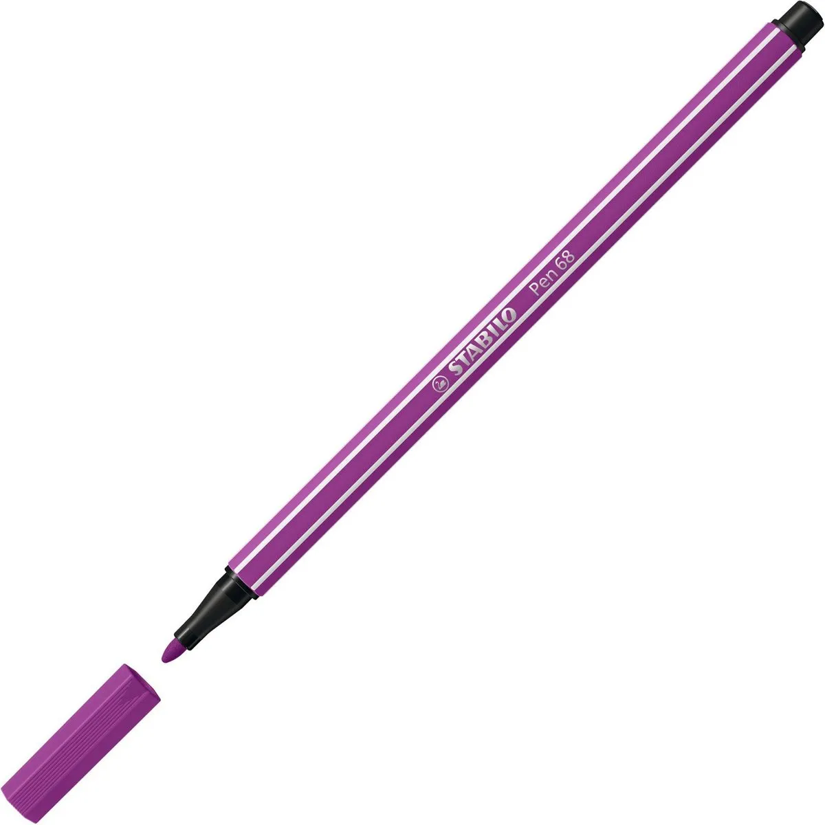STABILO Pen 68 Viltstift - Paars