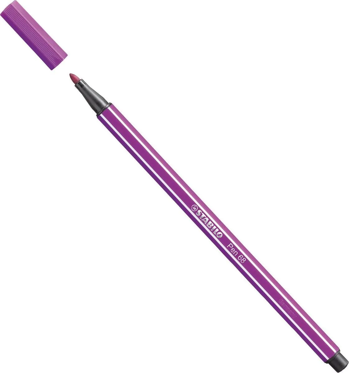STABILO Pen 68 Viltstift - Paars