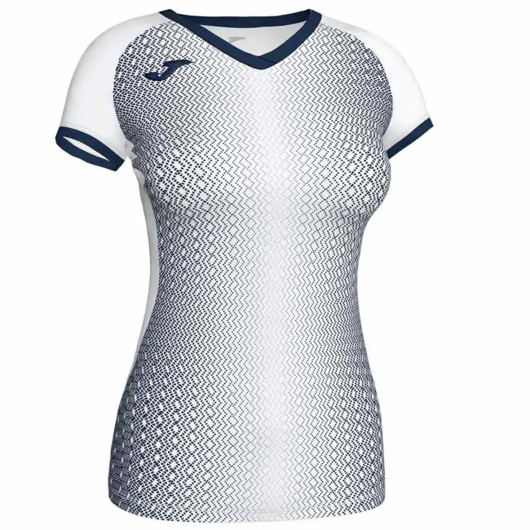Joma Supernova T-shirt Wit/Zwart M