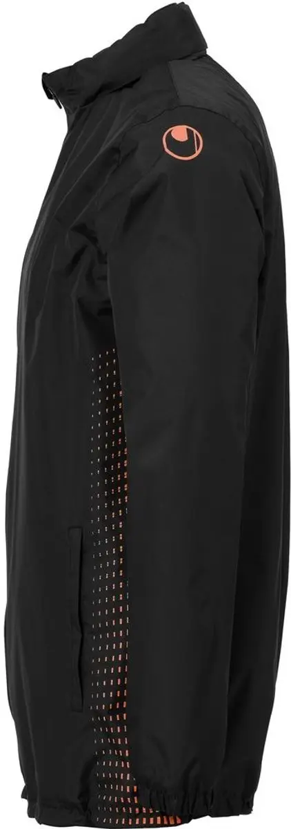Uhlsport Score Regenjas 3XL - Zwart-Fluo Oranje