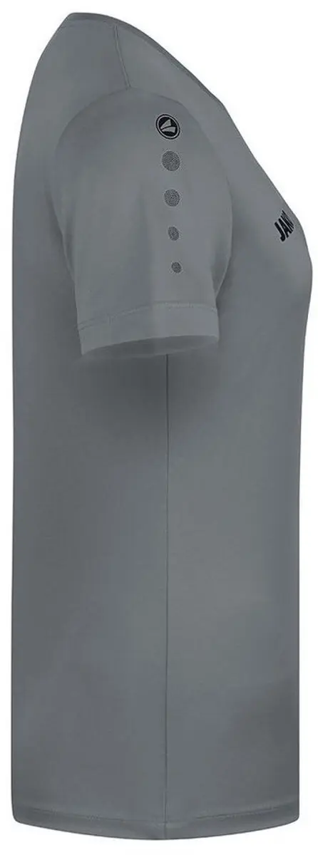 Jako Team Shirt Korte Mouw Dames - Steengrijs | Maat: 36