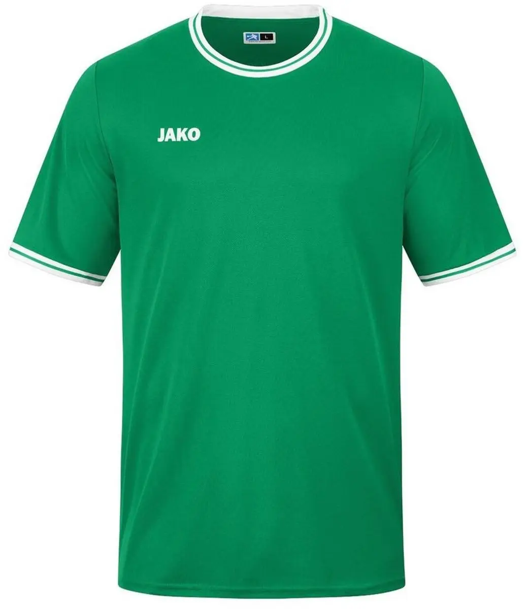 Jako Center 2.0 Shooting Shirt Kinderen - XXS - Wit/Sportgroen