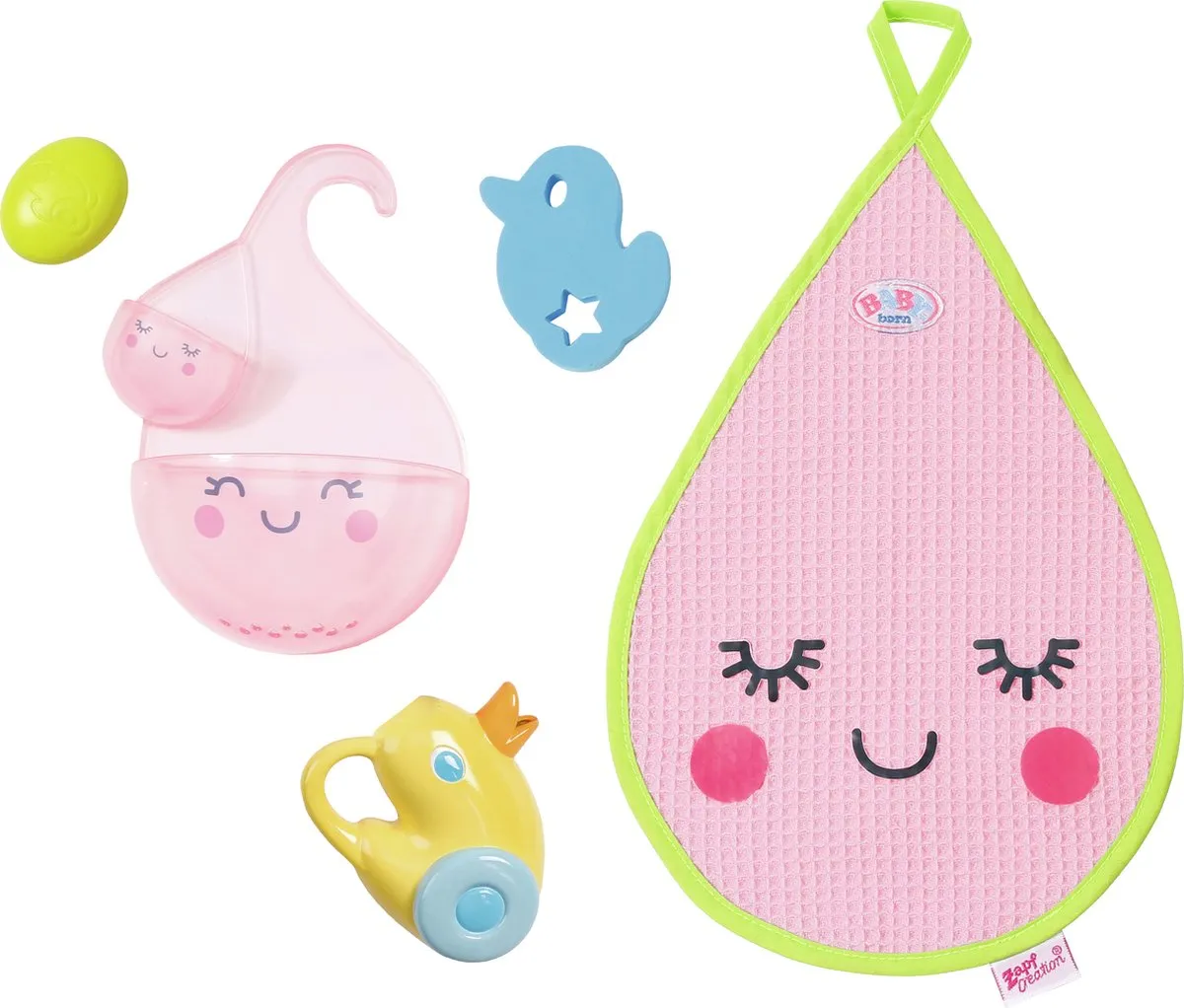 Baby Born 824641 Badaccessoireset - Limoen