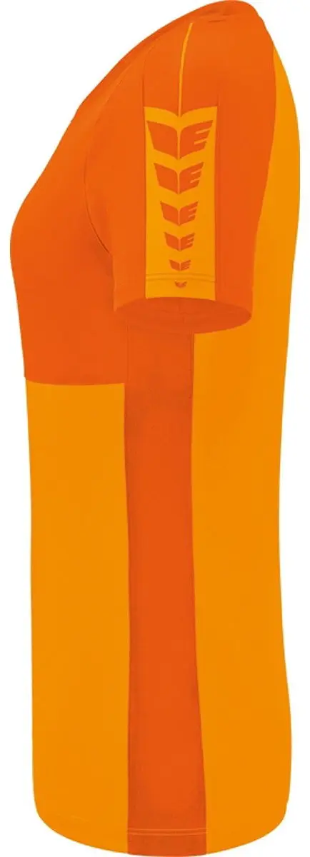 Erima Six Wings T-Shirt Dames - Oranje