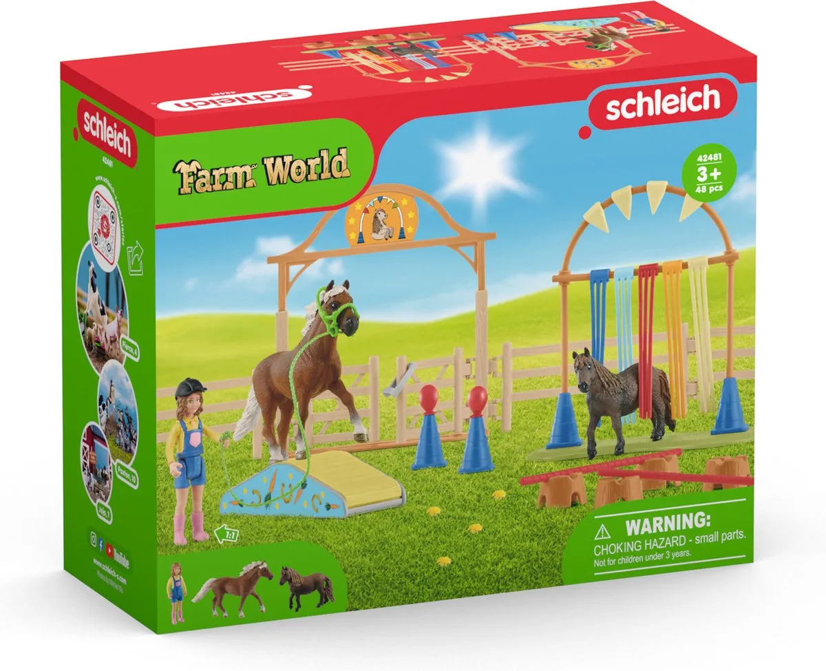 Schleich Farm World Paarden Trainingskamp Speelfigurenset 42481