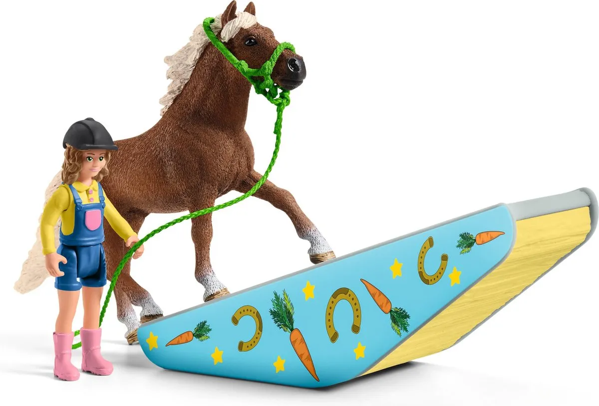 Schleich Farm World Paarden Trainingskamp Speelfigurenset 42481 - 41-delig