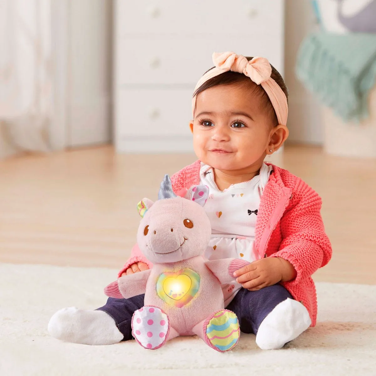 VTech Baby Magische Knuffel Eenhoorn Pluche - Roze