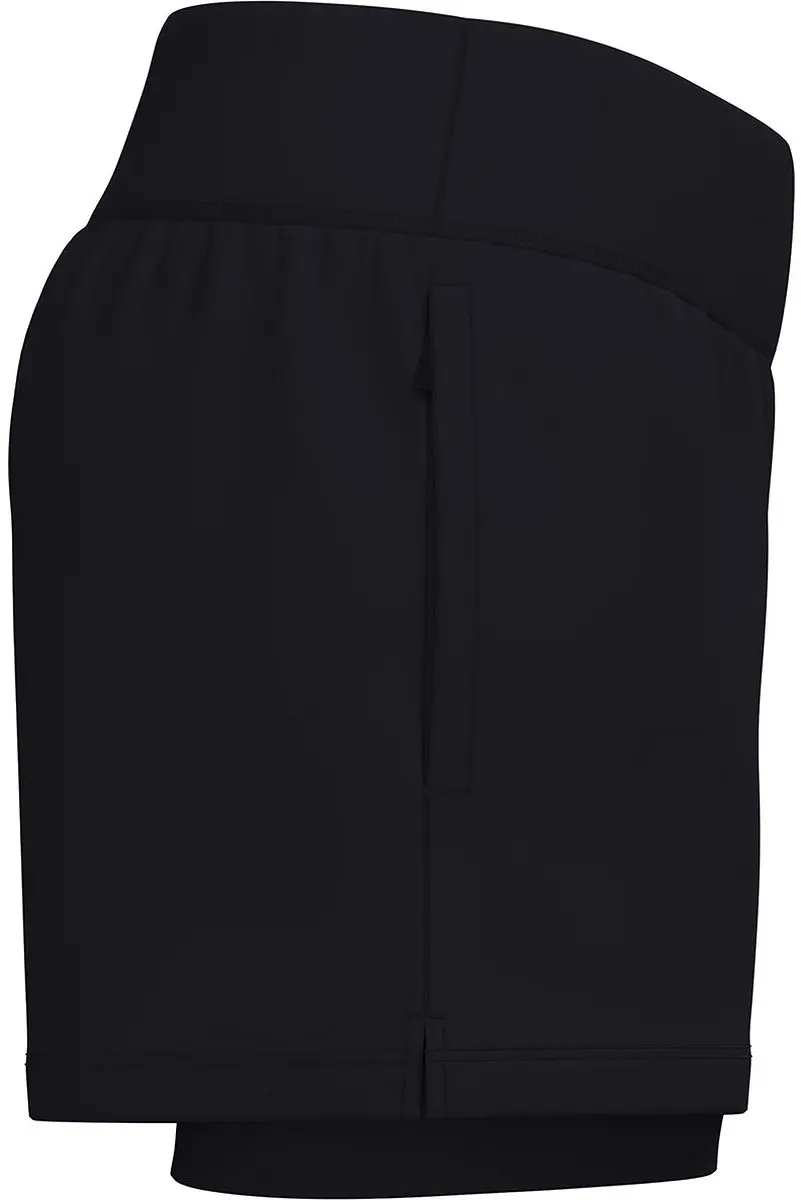 Jako One 2-In-1 Short Dames - Maat 34 - Zwart