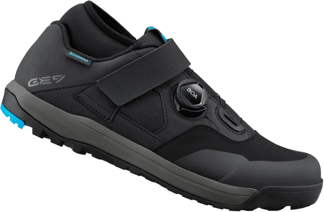 Enduro/downhill fietsschoenen GE900, Zwart